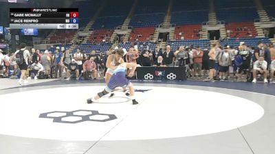 190 lbs Cons. Rd Of 64 - Gabe McNally, Ohio vs Jace Renfro, Missouri