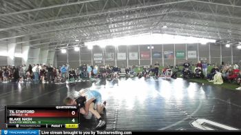 117 lbs Quarters & Wb (16 Team) - Til Stafford, Utah Gold vs Blake Nash, Black Fox Wrestling