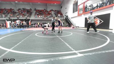 91-95 lbs Rr Rnd 1 - Jewels Mcclendon, Viking Wrestling Club vs Blair Barnes, Vian Wrestling Club