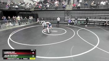 147 lbs Champ. Round 1 - Landon Day, Riverton High School vs Jacob Fisi`ipeau, Herriman High School