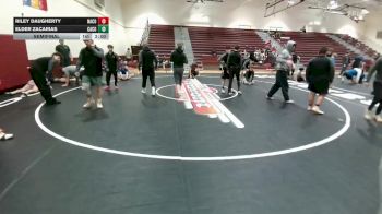106 lbs Semifinal - Riley Daugherty, Natrona County vs Elder Zacarias, Campbell County