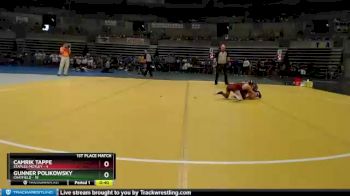 70 lbs Finals (8 Team) - Camrik Tappe, Staples-Motley vs Gunner Polikowsky, Chatfield