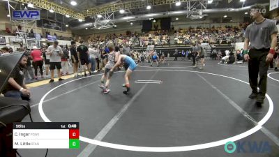 58 lbs Round Of 16 - Cason Inger, Powerhouse vs Mitchell Little, Standfast OKC