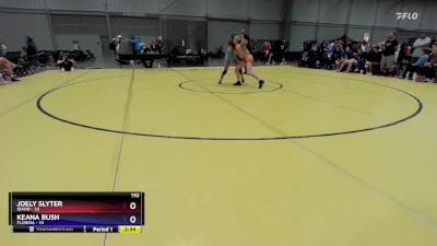 110 lbs Placement Matches (8 Team) - Joely Slyter, Idaho vs Keana Bush, Florida