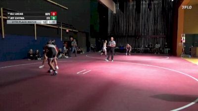 144 lbs 27th Place Match - Jet Chyma, South Tama County vs Eli Lucas, North Polk