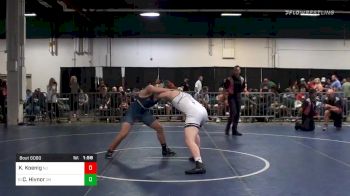 Match - Kenny Koenig, Nj vs Cole Hivnor, Oh