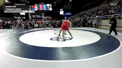 285 lbs Champ. Rd Of 32 - Andrew Hine, IA vs Redmond Lindsey, OK