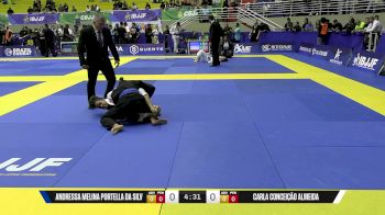 Carla Conceição Almeida vs Andressa Melina Portella Da Silv 2025 Brasileiro Jiu-Jitsu IBJJF