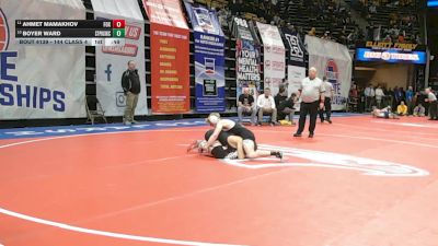 144 Class 4 lbs Cons. Round 1 - Boyer Ward, St. Pius X (Kansas City) vs Ahmet Mamakhov, Fox