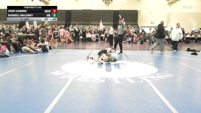 77 lbs Rr Rnd 2 - John Cambra, Mat Assassins Black - MSE vs Russell Maloney, ICWL Bruisers Club - MSE