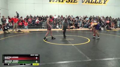 10 lbs Round 3 - Austin Lickiss, Oelwein vs Brooks Jones, West Fork, Sheffield