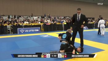 Jude Alexander Lawson vs Ilan Coen Fernando Jimenez 2026 IBJJF Jiu-Jitsu CON International