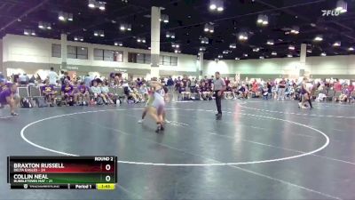 170 lbs Round 2 (16 Team) - Braxton Russell, Delta Eagles vs Collin Neal, Bubbletown Mat