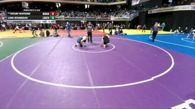 5A 165 lbs Champ. Round 1 - Tatum Watkins, Winnsboro vs Loni Stanskas, Frisco Lone Star