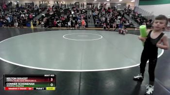 125 lbs Cons. Round 3 - Conner Schoneman, Immortal Athletics vs Kelton Doucet, Kansas Young Guns Wrestling Cl