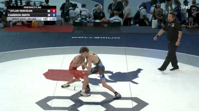 88 lbs Cons. Sub-semis - Dylan Verceles, Maryland vs Cameron Smith, Ohio