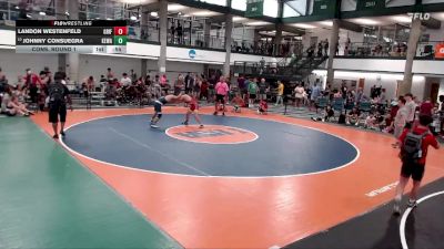 159-167 lbs Cons. Round 1 - Johnny Consuegra, Beat The Streets Chicago-Oak P vs Landon Westenfeld, Griffith