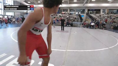 138 lbs Cons. Rd Of 16 - Uriah Hawkins, Granite Wrestling Club vs Noah Sanchez, Gold Rush Wrestling