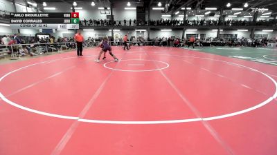 118 lbs Consi Of 32 #2 - Arlo Brouillette, Vernon-verona-sherrill vs David Corrales, John Jay-cr