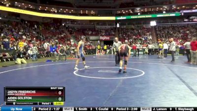 1A-126 lbs Cons. Round 3 - Jadyn Friedrichs, Akron-Westfield vs Aiden Golston, Moravia