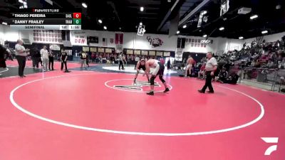 190 lbs Semifinal - Thiago Pereira, San Clemente vs Danny Frailey, Trabuco Hills