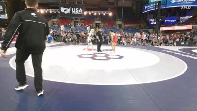 138 lbs Cons. Sub-rd Of 32 - Ryan Dorn, IL vs Lukas Nuxall, AK