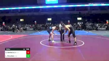 182 lbs Consi Of 16 #2 - Gustavo Renteria Jr, El Paso Wildcats vs Luke McLellan, Carlsbad Legacy