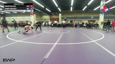 92 lbs Quarterfinal - Drake Pallan, 3F Wrestling vs James Triplett, NB Elite Wrestling Club