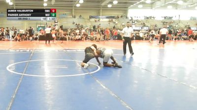 120 lbs Rr Rnd 1 - Jamen Haliburton, TNWC White - HSB vs Parker Anthony, Whitted Trained National Dual Team - HSB