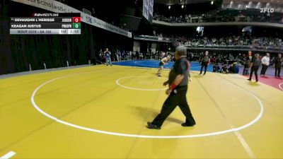 6A 165 lbs Champ. Round 1 - Devaughn L`Herisse, Converse Judson vs Keagan Justus, Prosper