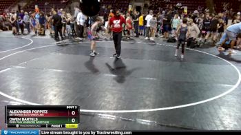 65-72 lbs Round 1 - Owen Bartels, Pikes Peak Warriors Wrestling vs Alexander Poppitz, Betterman Elite Wrestling