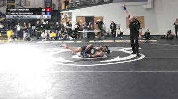 117 lbs Cons. Semi - Trinity Howard, West Liberty vs Tamara Humphries, Pitt.-Johnstown