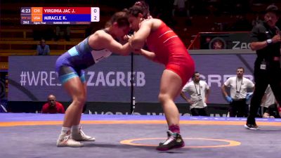 62 kg Rd 16 - Kayla Miracle, USA vs Virginia Jimenez, CHI