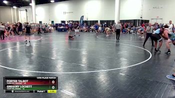 215 lbs Placement (16 Team) - Gregory Lockett, Team Delaware vs Porter Talbot, Team STL Orange