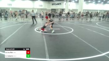 61 lbs Consi Of 8 #2 - Brantley Druffel, Lionheart WC vs Cameron Coberly, Salem Elite Mat Club