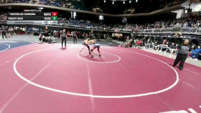 6A 157 lbs Quarterfinal - Nicholas Zamora, Arlington Martin vs Truitt Box, Lamar Fulshear