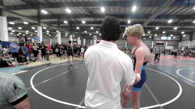 40 lbs Quarterfinal - Vincenzo Mota, Tucson Cyclones vs Jayce Crisman, Salem Elite Mat Club