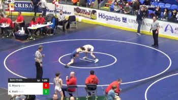 107 lbs Semifinal - Gunnar Myers, Wallenpaupack vs Kollin Rath, Pleasant Vly