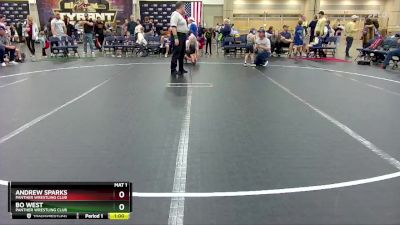 44 lbs Round 5 - Andrew Sparks, Panther Wrestling Club vs Bo West, Panther Wrestling Club