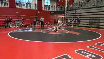 106 lbs Cons. Round 3 - Cole Dunkel, Western Dubuque vs Connor McGonegle, Iowa City, Liberty