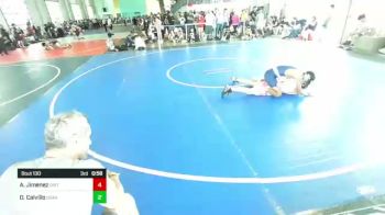 132 lbs Consi Of 16 #2 - Sol Pellegrino, Del Mar WC vs Matthew Pinon, Shamba Wr Ac