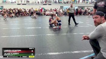 113 lbs Round 1 (6 Team) - Landon Locantora, BHWC Florida Supreme vs Leland Flaherty, Quest For Gold