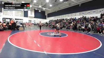 135 lbs Quarterfinal - Itzel Padilla, Excelsior Charter vs Kailynn Santa Maria, Santa Fe