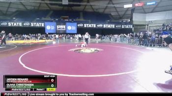 100 lbs Cons. Round 2 - Olivia Christensen, Mat Demon Wrestling Club vs Jayden Renard, Sua Sponte Wrestling Club