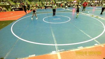 95 lbs Round Of 32 - Kyler Simons, Moen Wrestling Academy vs Hudson Harlow, Nebraska Boyz