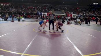 145 lbs Champ. Round 2 - Tevarii Pennington, Crook County vs Brooke Smart, Centennial