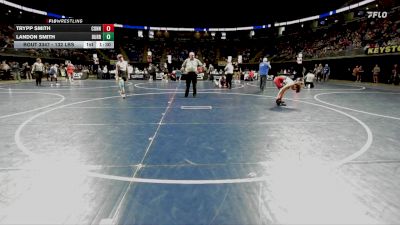 132 lbs Consy Pigtails - Trypp Smith, Connellsville vs Landon Smith, Burrell