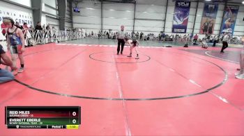 80 lbs Rd# 5- 3:45pm Friday Final Pool - Reid Miles, Nauman Green vs Everett Eberle, NCWAY National Team