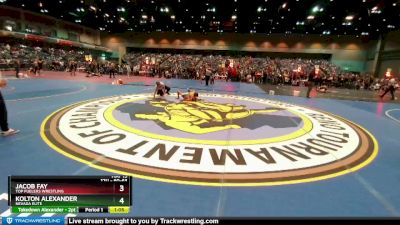 60-63 lbs Round 1 - Kolton Alexander, Nevada Elite vs Jacob Fay, Top Fuelers Wrestling