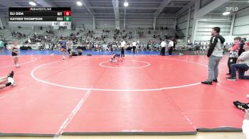 60 lbs Rr Rnd 3 - Eli Gida, Mat Warriors Red vs Kayden Thompson, Broad Axe White